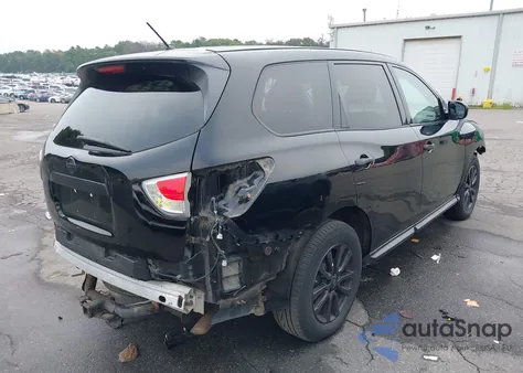 2014 Nissan Pathfinder S from USA, damaged, VIN 5N1AR2MM9EC694384
